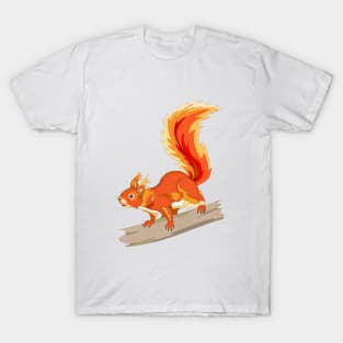 Illustration of cute squirrel T-Shirt